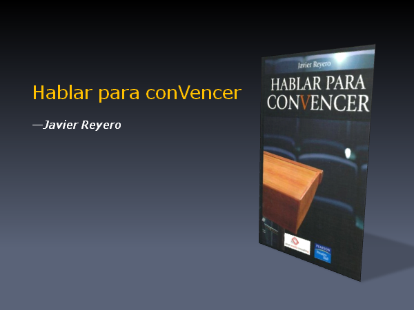 Hablar para conVencer