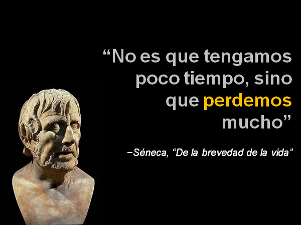 No es que tengamos poco tiempo, sino que perdemos mucho