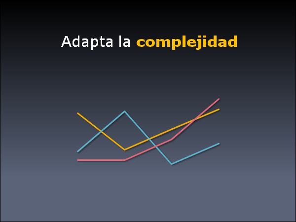 Adapata la complejidad