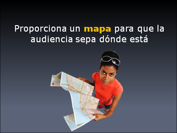 Proporciona un mapa