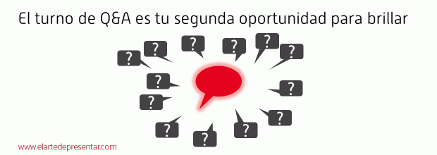 El turno de Q&A es tu segunda oportunidad para brillar