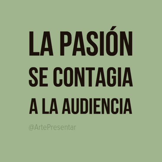 #citas La pasión se contagia a la audiencia