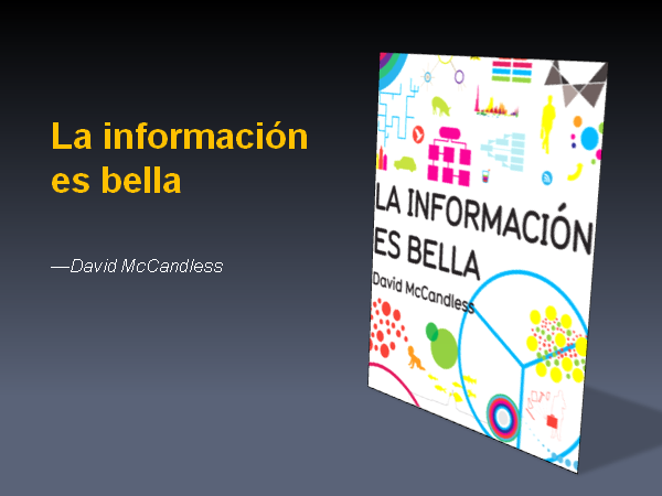 "La información es bella", por David McCandless