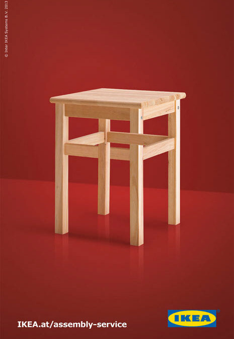 Sí, es verdad: a veces los muebles de Ikea son un tinglado