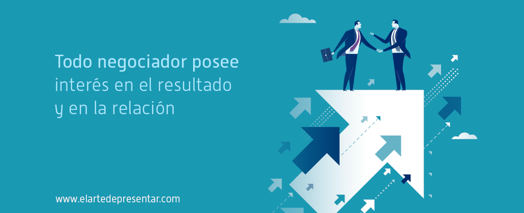 Todo negociador posee dos tipos de intereses: en el resultado y en la relación