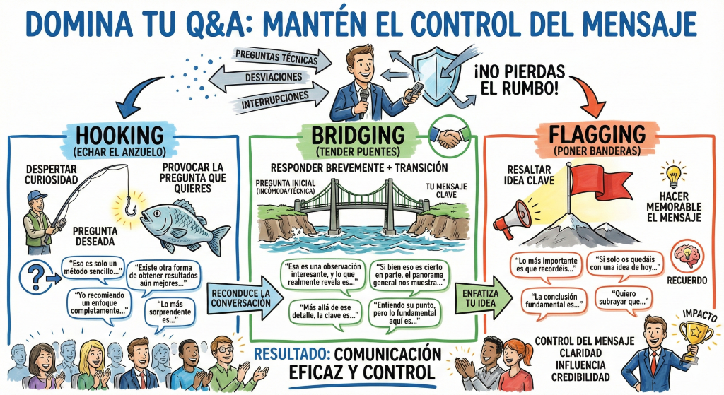 Transforma cualquier Q&A en una oportunidad para brillar.